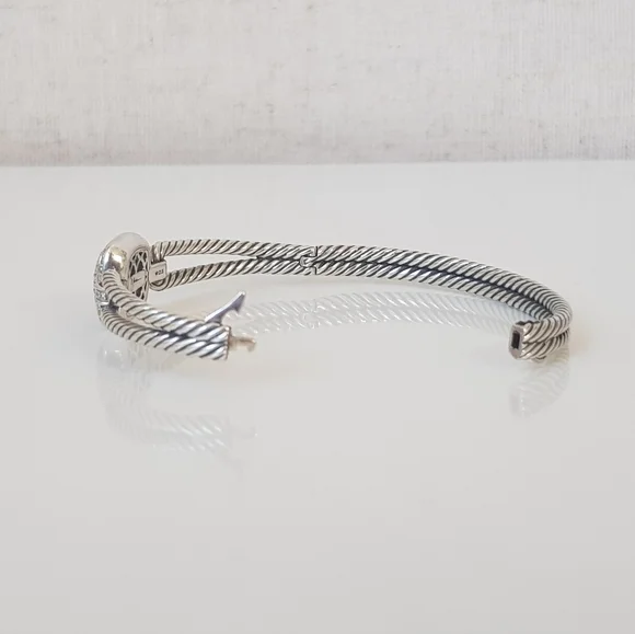 David Yurman Albion Bracelet With Diamonds  - Picture 7 of 15